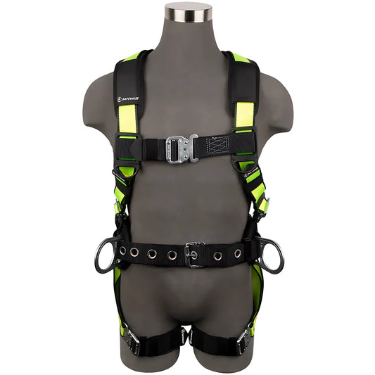 Pro Construction Harness: 3D, Qc Chest/Legs 021-1450-5975