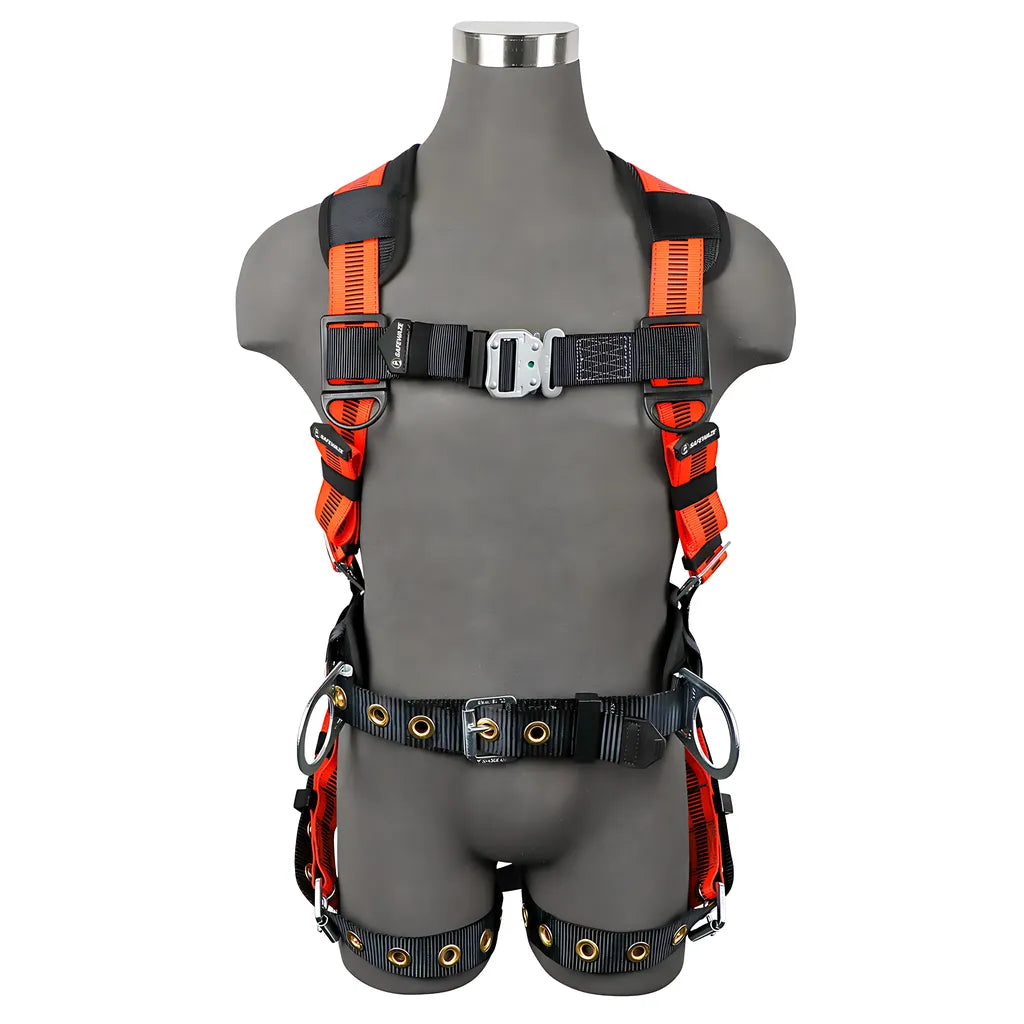 V-Line Construction Harness: 3D, Qc Chest, Tb Legs 021-1618-6131