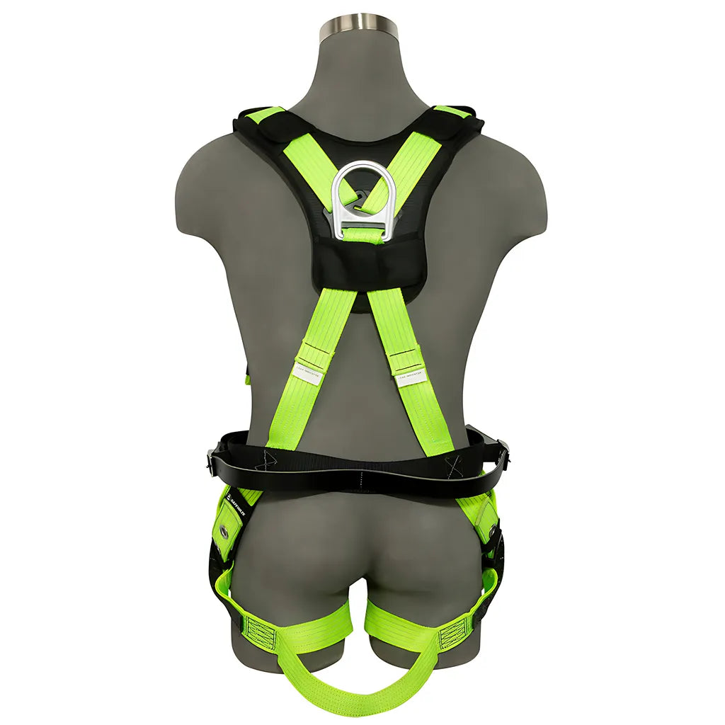 Reflective Full Body Harness: 1D, Mb Chest, Tb Legs, Mining Belt 021-1815-6485