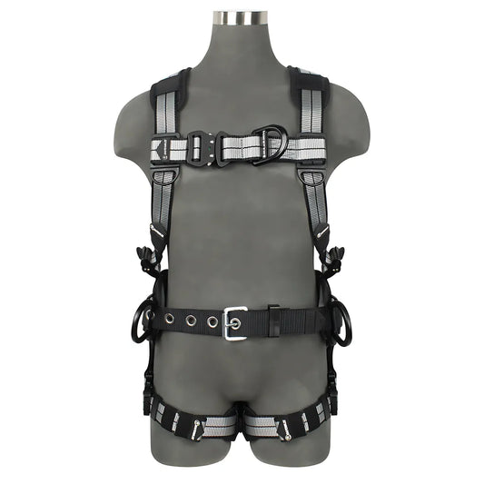 Pro+ Slate Construction Harness: Alu 3D, Alu Qc Chest, Alu Fd, Alu Qc Legs 021-1827-5715