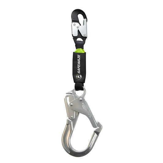 20" Positioning Web Lanyard: Alu Snap Hook, Alu Rebar Hook 021-2075-6838