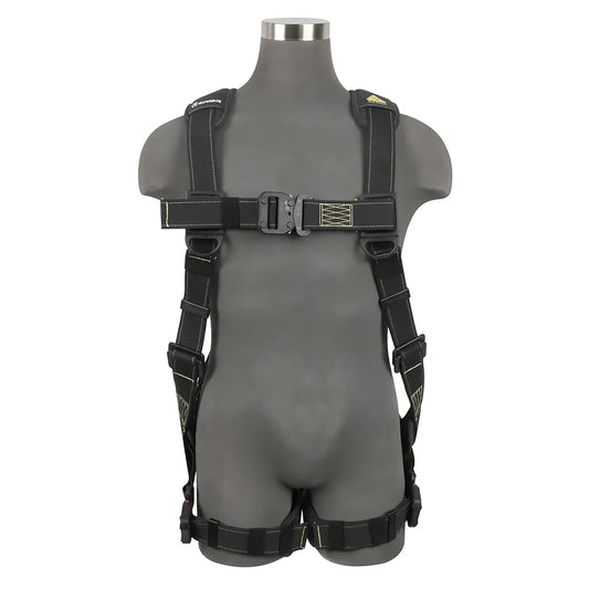 Arc Flash Full Body Harness: De 1D, De Qc Chest/Legs 022-1986-6316