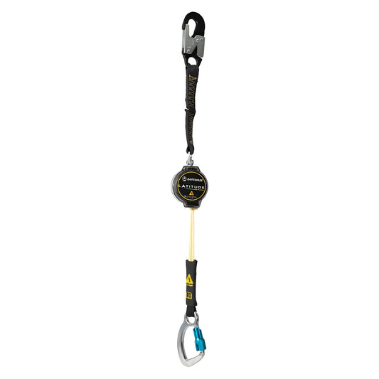 Latitude Pro Arc Flash 7' Single Web Srl: 13" Aramid Ext. W/Alu Snap Hook, Alu Captive Eye Carabiner 022-5309-7098