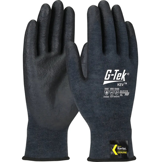 G-Tek 09-K1218/Xxl Seamless Knit Dupont Kevlar Blended Glove With Neofoam Coated Palm & Fingers - Touchscreen Compatible 09-K1218XXL-7846