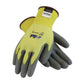 G-Tek 09-K1250/M Seamless Knit Dupont Kevlar / Elastane Glove With Polyurethane Coated Flat Grip On Palm & Fingers 09-K1250M-7852