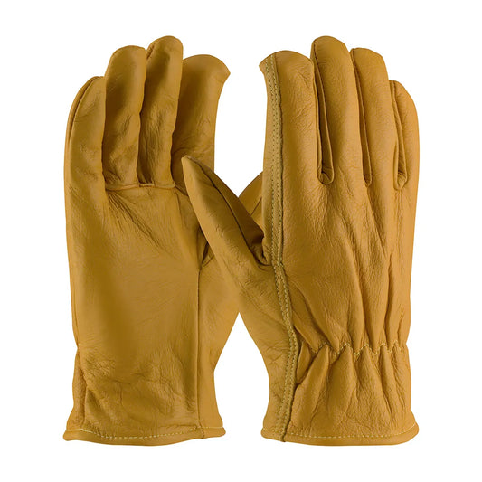 Kut Gard 09-K3700/L Top Grain Goatskin Leather Drivers Glove With Kevlar Lining - Straight Thumb 09-K3700L-7962