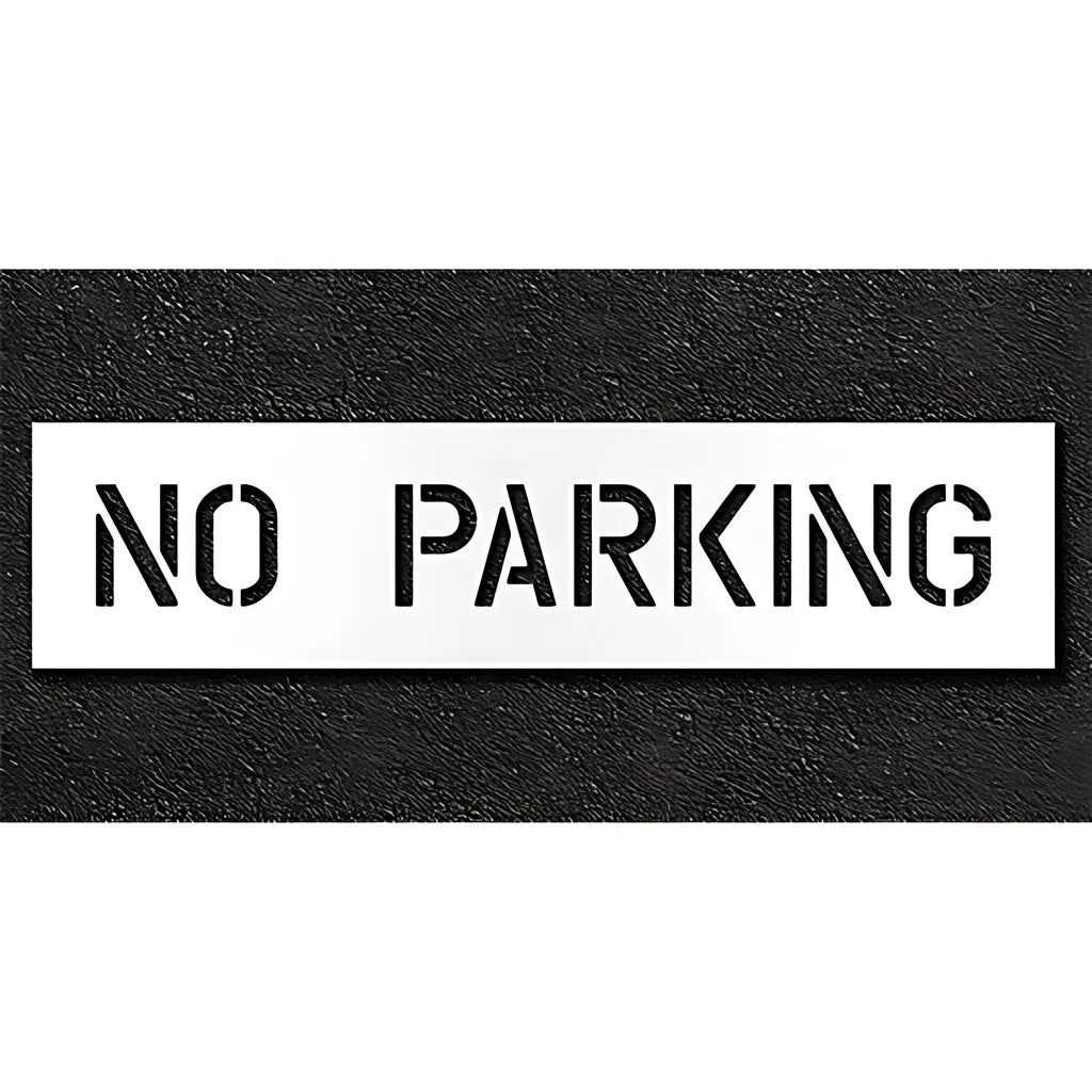 12" Reusable No Parking Stencil-0Z05090000-370