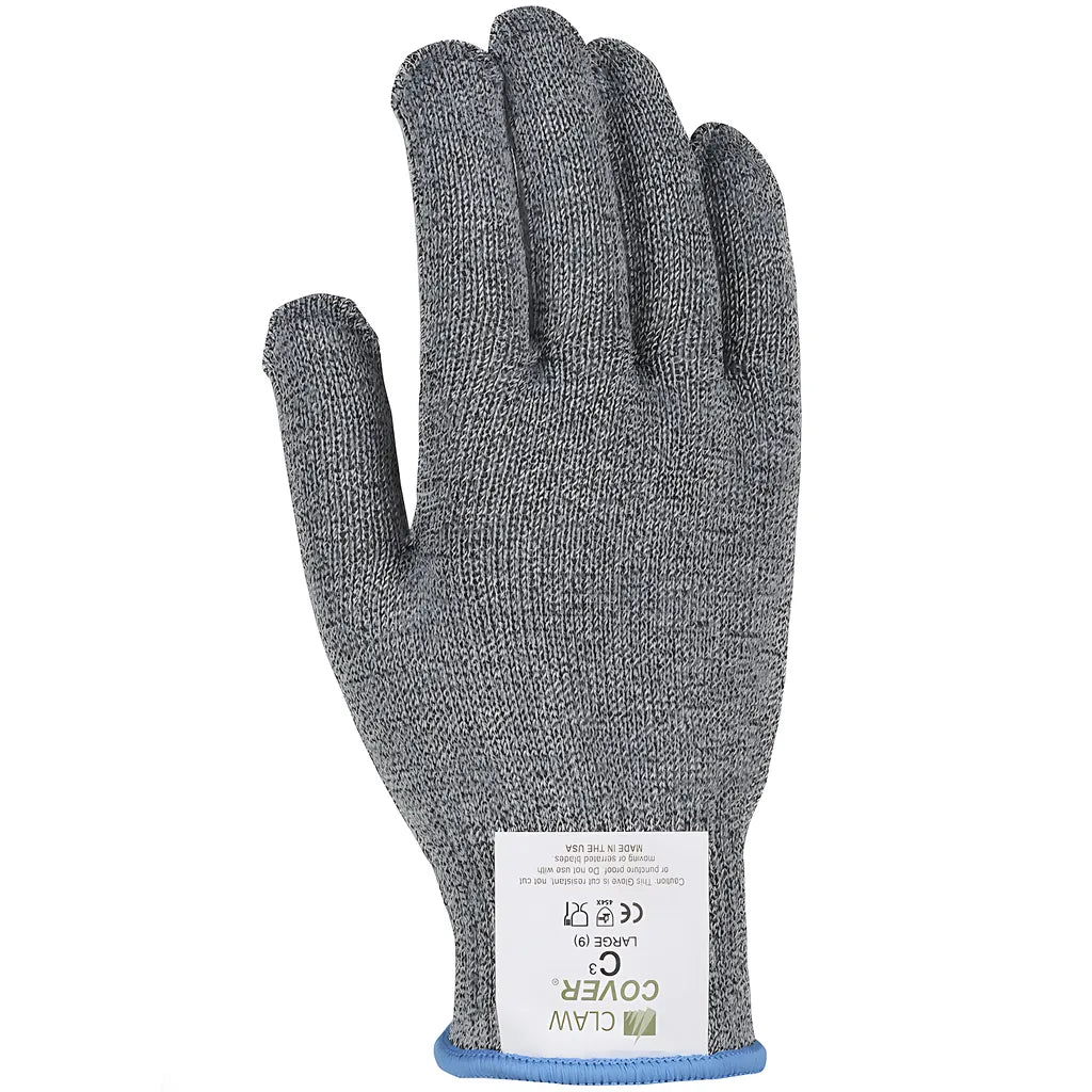 Claw Cover 10-1215 Seamless Knit Hppe / Stainless Steel Blended Glove - Medium Weight 10-1215-8067