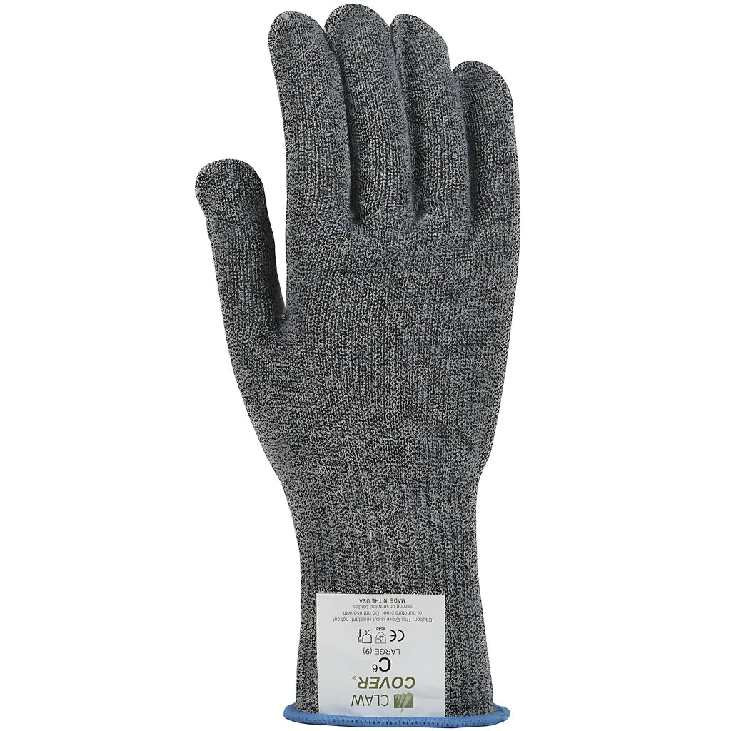 Claw Cover 10-C6Gyec2 Seamless Knit Hppe / Stainless Steel Blended Glove - Medium Weight 10-C6GYEC2-8148