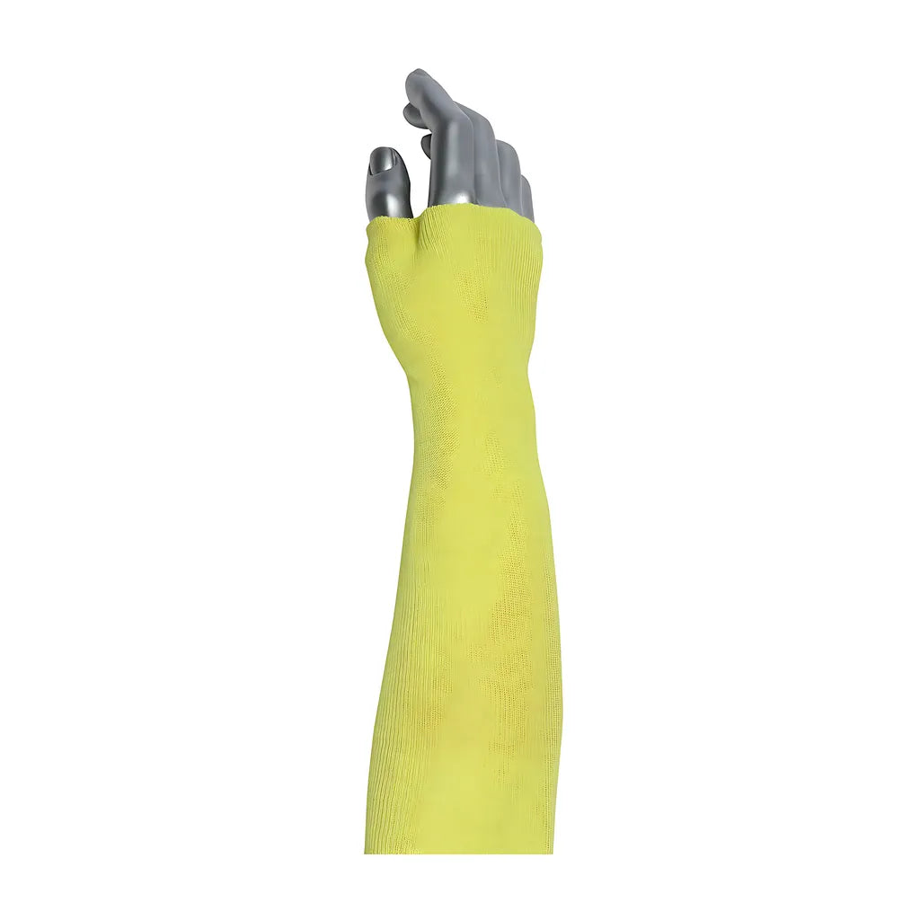 Kut-Gard Kevlar, 2 Ply Sleeve W/Thumb-Tack, 3X18 Inch, Ansi A3 10-KS18TT-24909