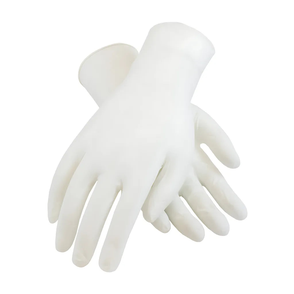 Cleanteam 100-332400/L Single Use Class 100 Cleanroom Nitrile Glove With Finger Textured Grip - 9.5" 100-332400L-8026