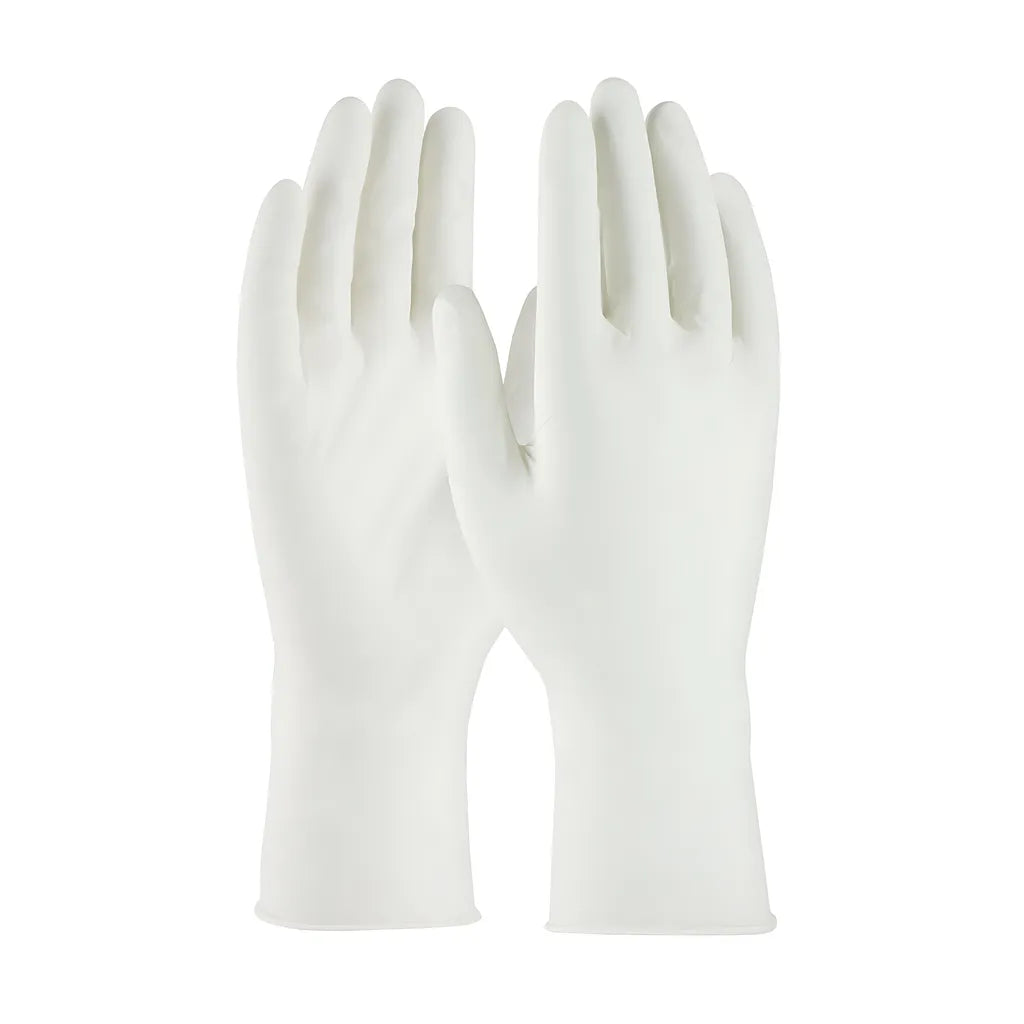 Cleanteam 100-333010/L Single Use Class 10 Cleanroom Nitrile Glove With Finger Textured Grip - 12" 100-333010L-8034