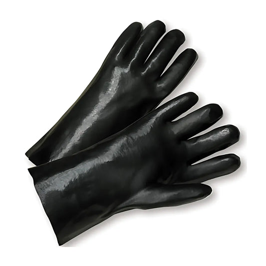 West Chester 1017 Pvc Dipped Glove With Interlock Liner And Smooth Finish - 10" Length 1017-8077