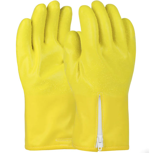 Qrp 102Fl Cold Handling Polyurethane Glove With Thermal Cotton Lining And Zipper Closure- 11" 102FL-8106