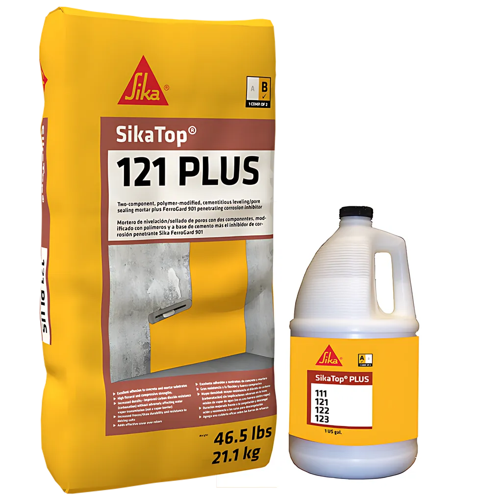 Sikatop 121 Plus - 2-Component, Leveling And Pore Sealing Mortar-Must Order In Full Pallets