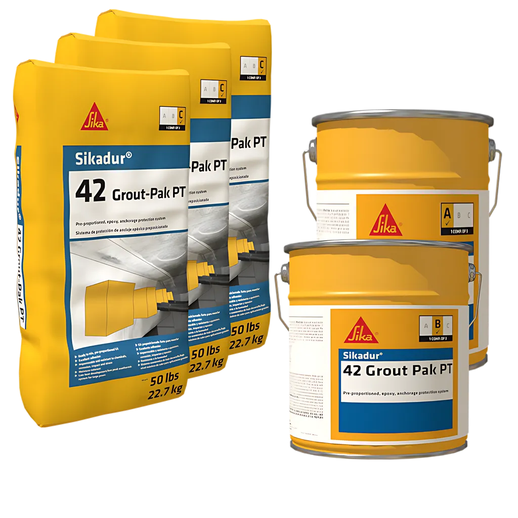 Sikadur 42, Grout-Pak Pt - High Performance, Medium Flow, Epoxy Grout