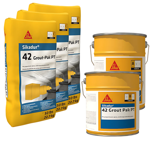 Sikadur 42, Grout-Pak Pt - High Performance, Medium Flow, Epoxy Grout