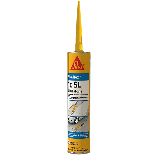 Sikaflex 1C Sl - 1-Part, +/- 25% Movement, Self-Leveling Polyurethane Elastomeric Sealant - Limestone