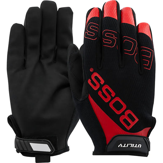 Boss 120-Mu1210T/S Synthetic Microfiber Palm With Mesh Fabric Back 120-MU1210TS-8385