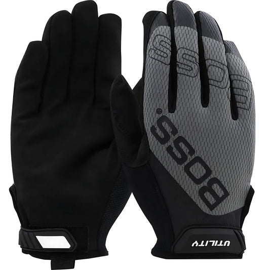 Boss 120-Mu1220T/Xl Synthetic Microfiber Palm With Mesh Fabric Back 120-MU1220TXL-8401
