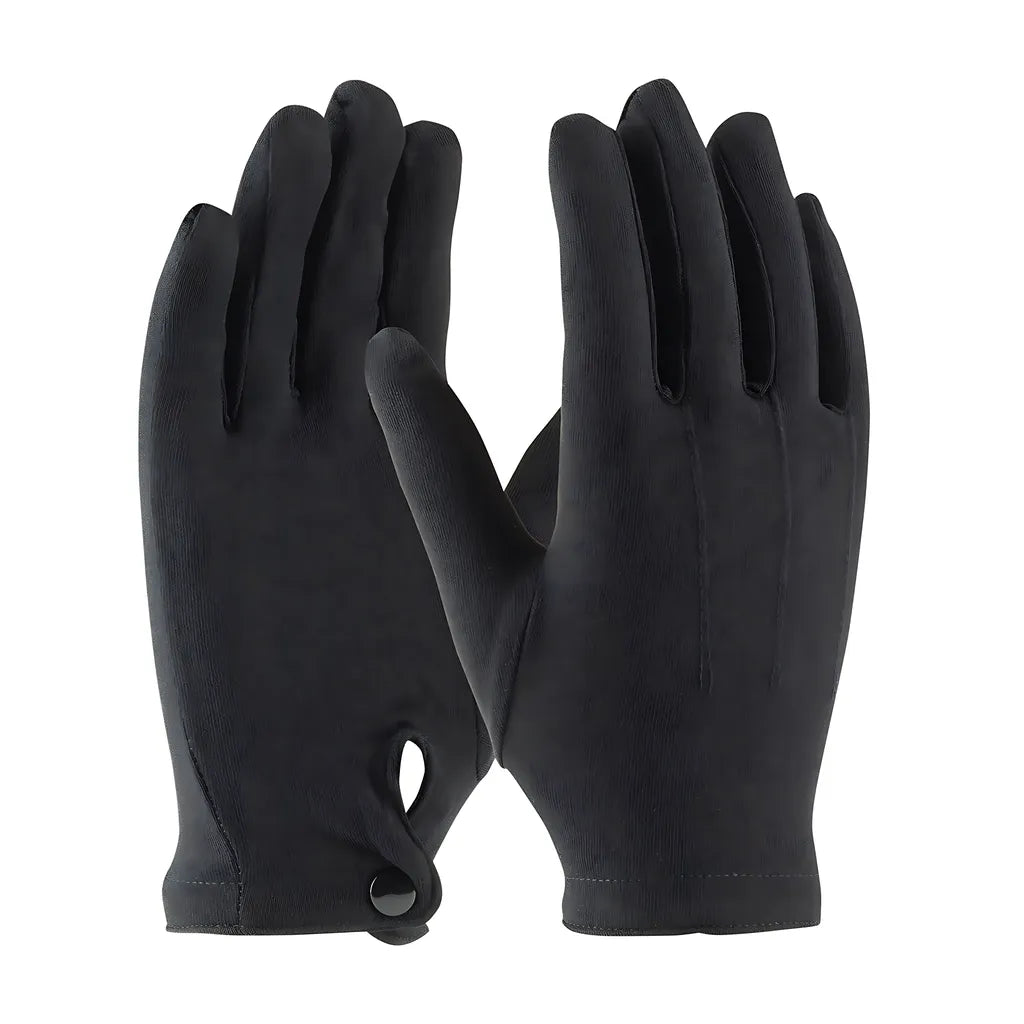 Century Glove 130-650Bm 100% Stretch Nylon Dress Glove With Raised Stitching On Back - Snap Closure 130-650BM-8466