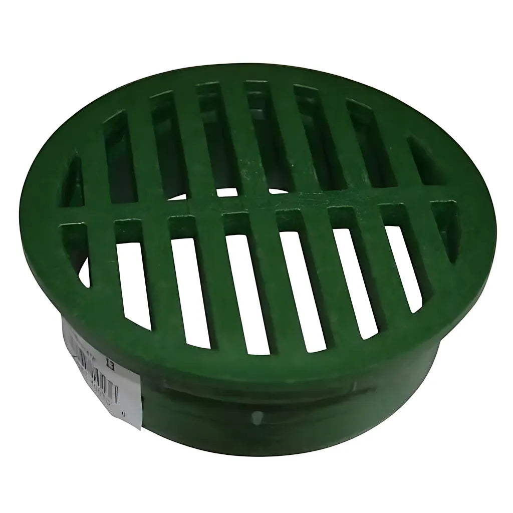 4" Round Grate - Green