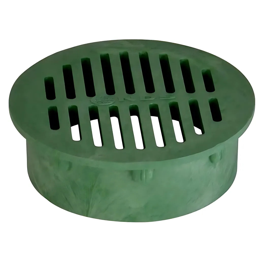 6" Round Grate - Green