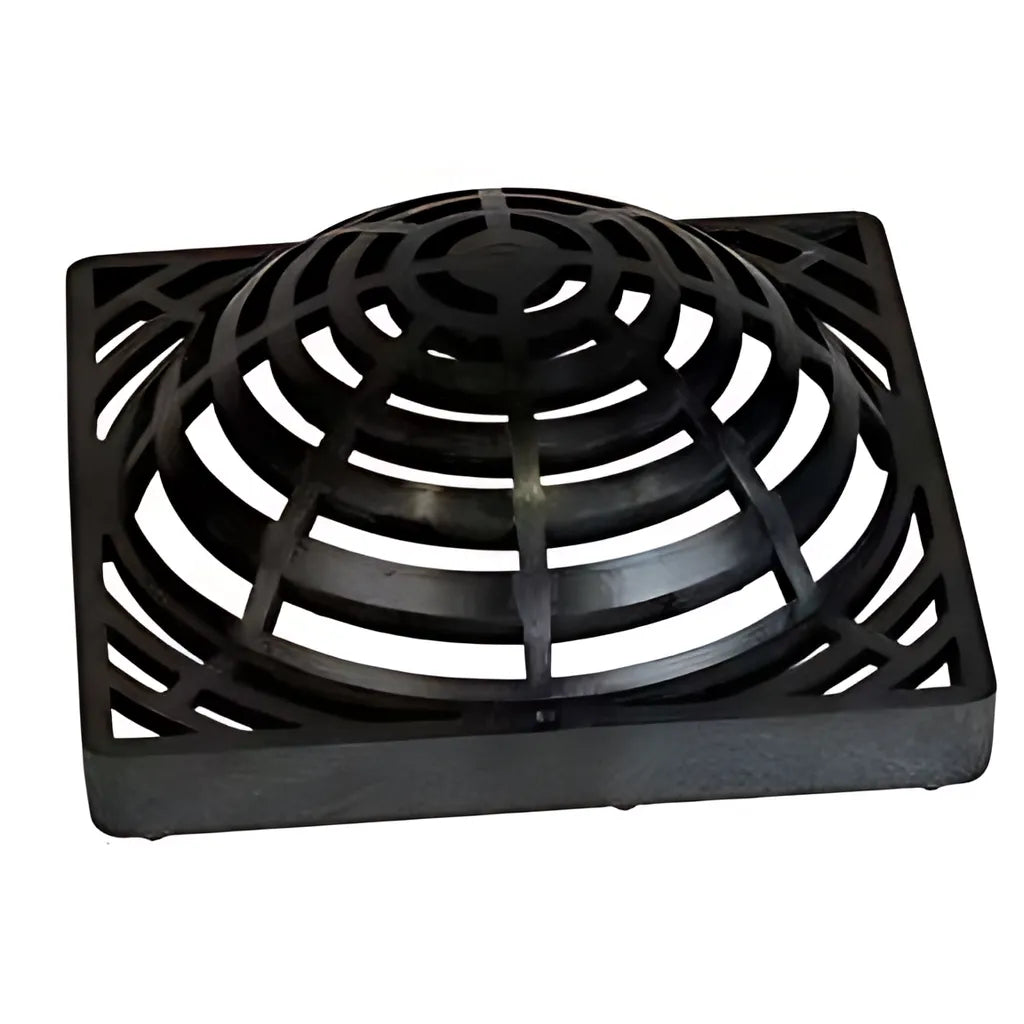 9" Atrium Grate - Black