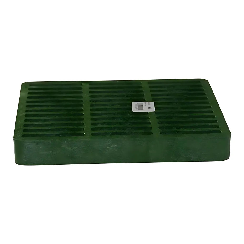 9" Square Grate - Green