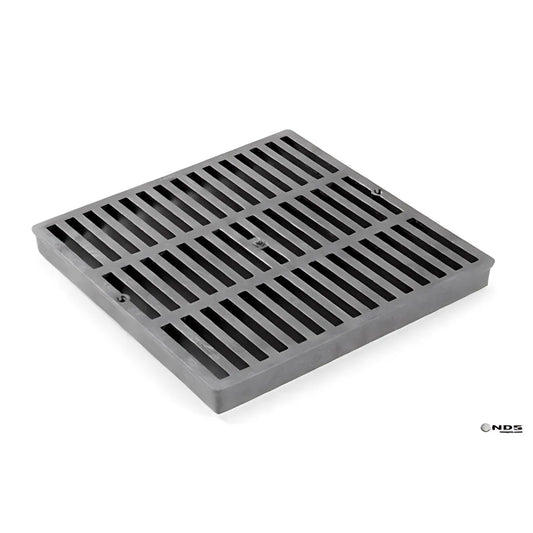 12" Square Grate - Black