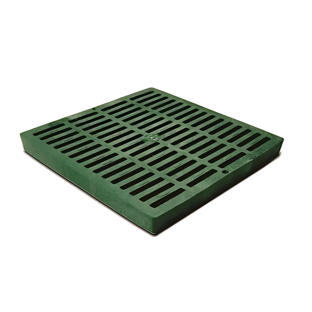 12" Square Grate - Green