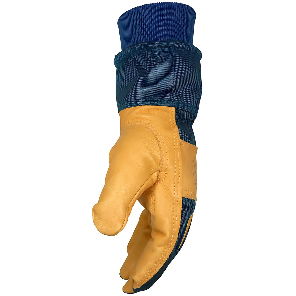 Caiman 1354-1 Pigskin Leather Palm Glove With Polyester Back And Heatrac Insulation 1354-1-8551