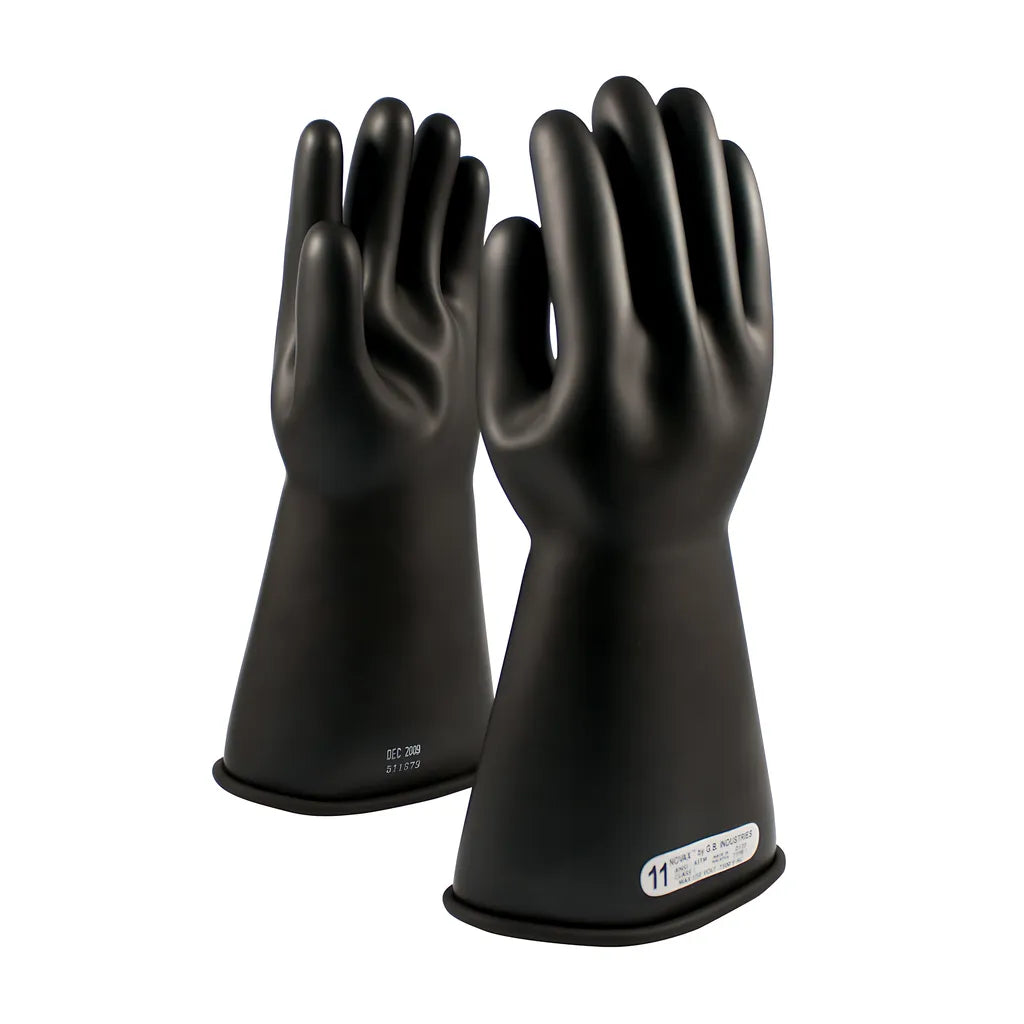 Novax 150-1-14/7 Class 1 Rubber Insulating Glove With Straight Cuff - 14" 150-1-147-8787