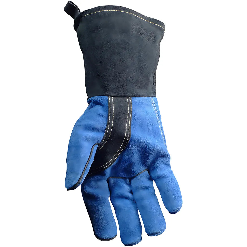 Caiman 1507 Premium Split Cowhide Mig/Stick Welder'S Glove With Para-Aramid Cut Lining 1507-8808