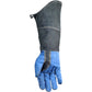 Caiman 1508 Premium Split Cowhide Mig/Stick Welder'S Glove With Fleece Lining And Scalloped Cuff - 18" Length 1508-8812