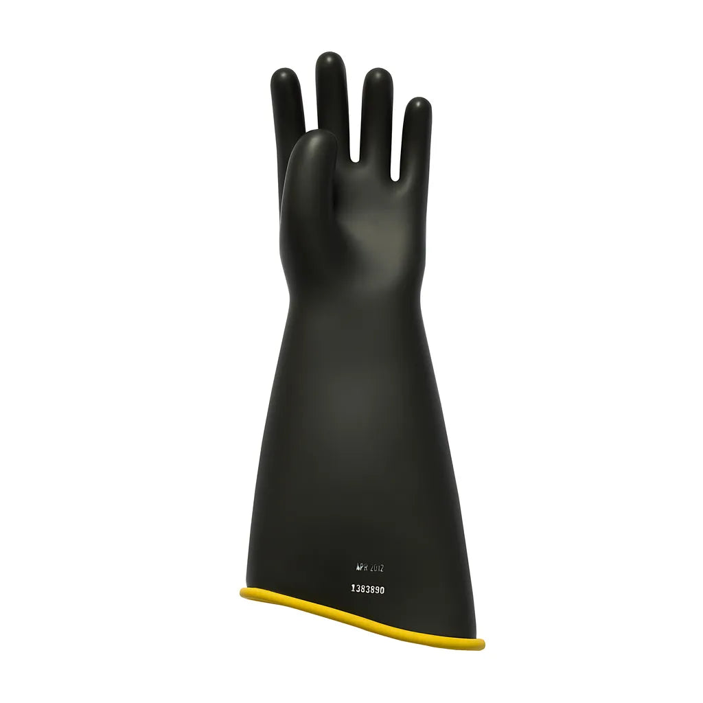 Novax 151-3-18/10.5 Class 3 Rubber Insulating Glove With Contour Cuff - 18" 151-3-1810.5-8860