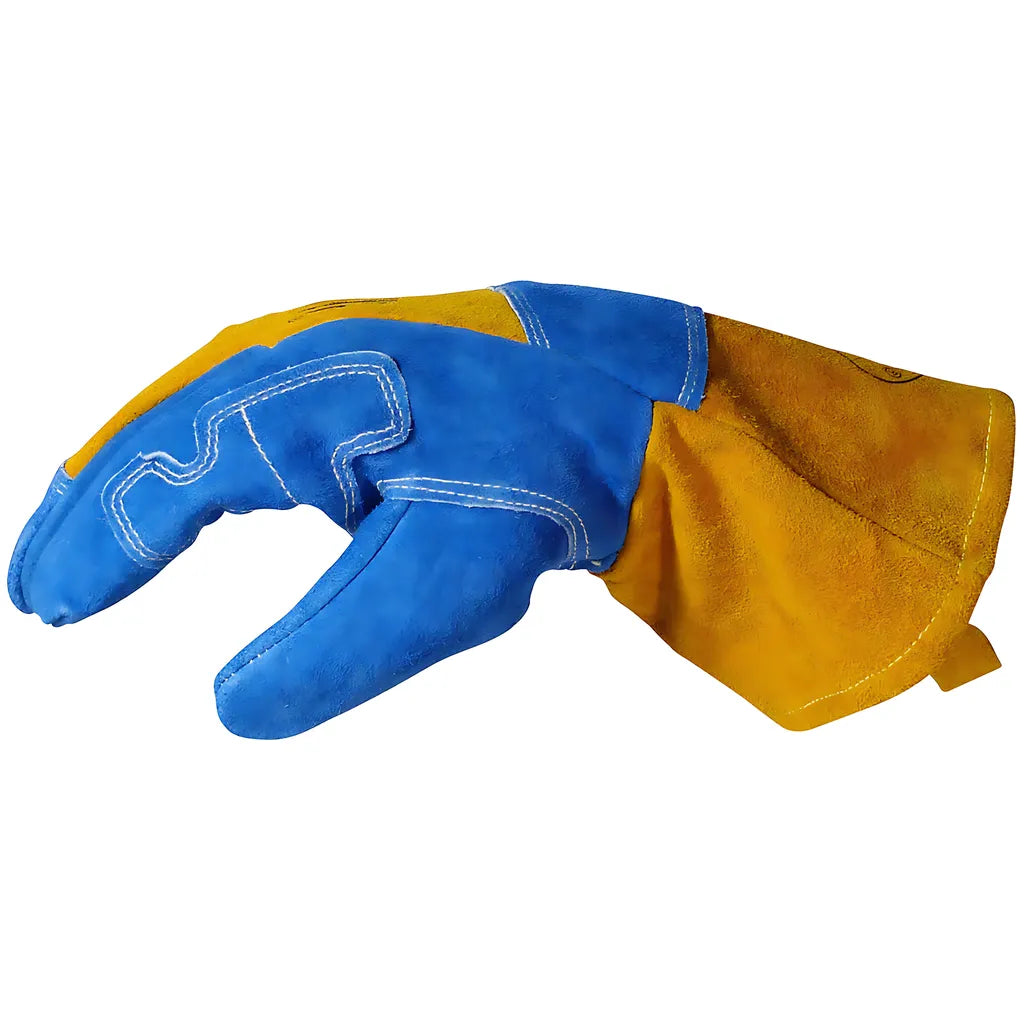 Caiman 1512 Premium Split Cowhide Mig/Stick Welder'S Glove With Wool Lining 1512-8845