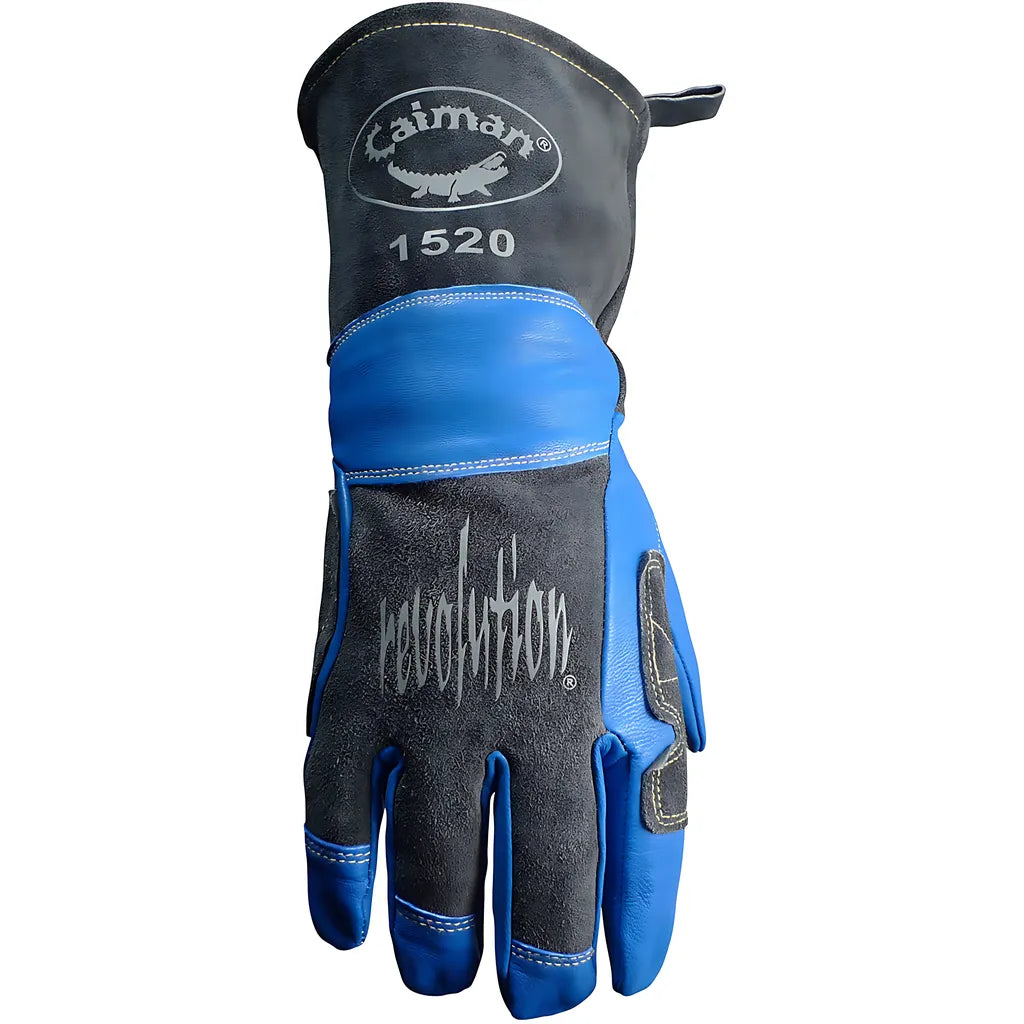 Caiman 1520 Premium Goat Grain Mig/Stick Welder'S Glove With Wool Lining 1520-8878