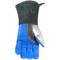 Caiman 1524 Premium Split Cowhide Mig/Stick Welder'S Glove With Wool Lining And Aluminized Rayon Back/Thumb 1524-8940