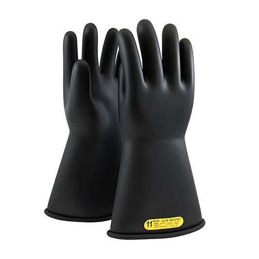 NOVAX 153-0-14/10.5 Class 0 Rubber Insulating Glove with Straight Cuff - 14"