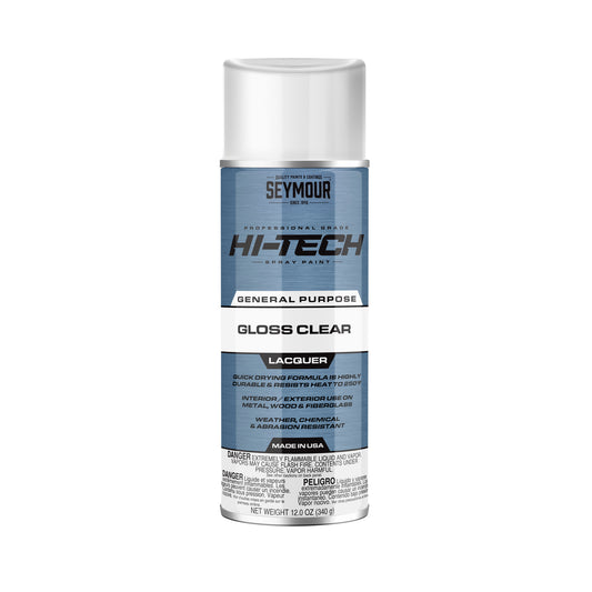 HI-TECH LACQUER GLOSS CLEAR ACRYLIC (U.V. RESISTANT) 16 OZ CAN