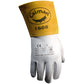 Caiman 1600-6 Premium Goat Grain Tig Welder'S Glove With A 4" Gold Extended Cuff 1600-6-9252