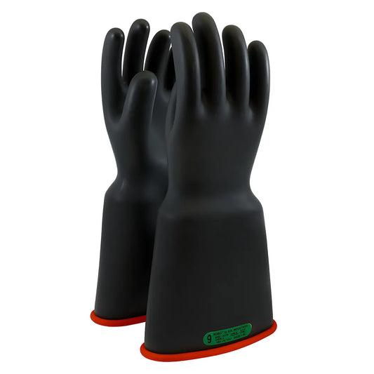 Novax 161-3-16/10 Class 3 Rubber Insulating Glove With Bell Cuff - 16" 161-3-1610-9279