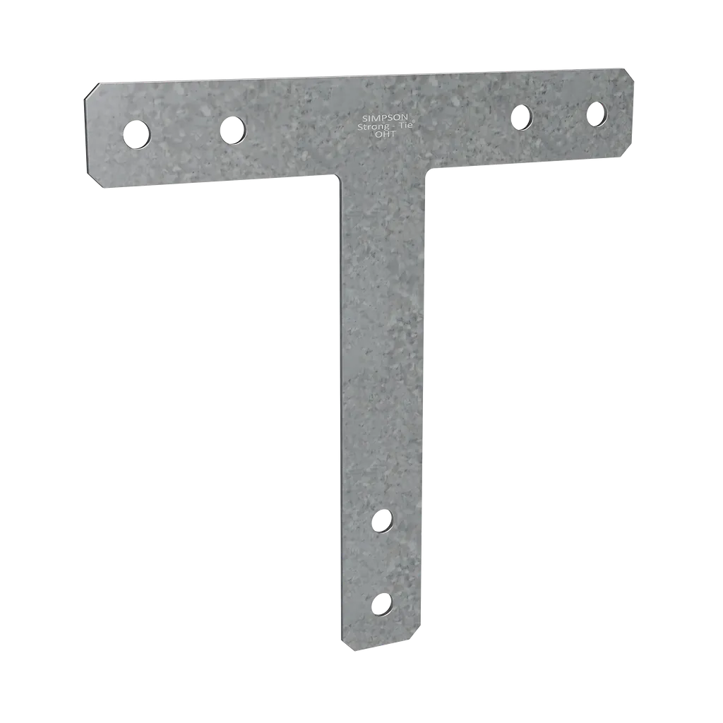 Ht 16 In. X 16 In. 7-Gauge Galvanized Heavy T Strap-1616HT-SP2642-2890