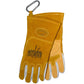 Caiman 1812-6 Premium Pig Grain Mig/Stick Welder'S Glove With Fr Cotton Fleece Lining And Heat Shield 1812-6-9889