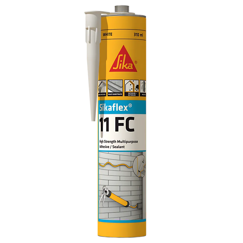 Sikaflex 11 Fc - Fast Curing, All Purpose Polyurethane Adhesive - White