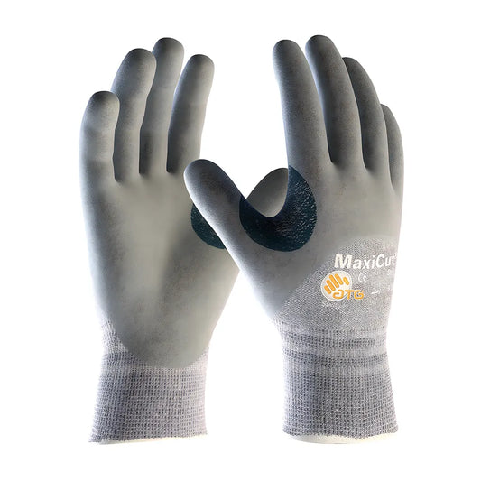 Atg 19-D475/Xs Seamless Knit Dyneema / Engineered Yarns Glove With Nitrile Coated Foam Grip On Palm, Fingers & Knuckles 19-D475XS-10220