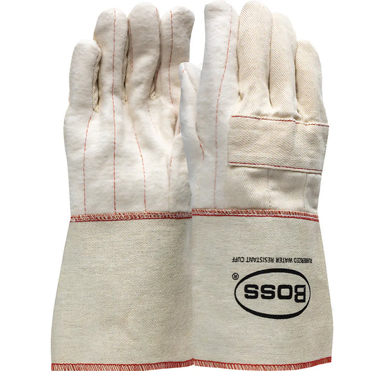 Boss 1Bc40721 Heavy Weight Cotton Hot Mill Glove With Two-Layers Of Rayon Lining - 30 Oz 1BC40721-10241