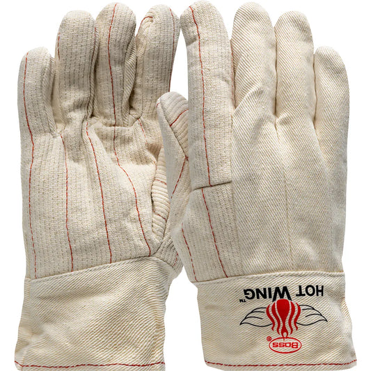 Boss 1Bc42128A Extra Heavy Weight Cotton Hotmill Glove With Felt Lining - Band Top 1BC42128A-10239