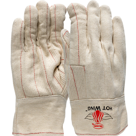 Boss 1BC42128ANP Extra Heavy Weight Cotton Hotmill Glove with Felt Lining - Band Top - No Print